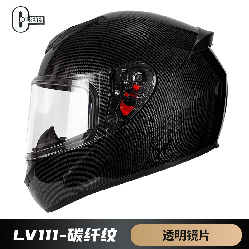 Casco de motocicleta Casco de motocicleta Casco completo para hombres y mujeres Four Seasons Fábrica general Comercio exterior Casco de seguridad DOT Estándar nacional Clase A Certificación 3C