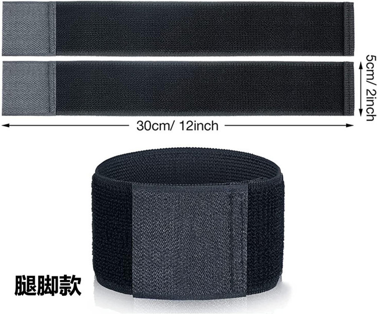 Venta caliente transfronteriza fútbol Shin Guard pierna placa de fijación cinturón juvenil deportes muñeca fija presión cinturón mano y pie protección