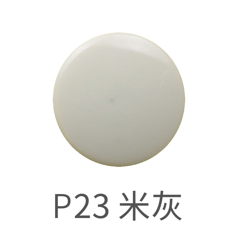 60 colores en stock T5 botón a presión de plástico pequeño lote de resina botón a presión ropa de bebé protección del medio ambiente POM botón a presión de plástico