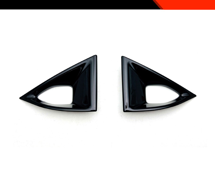 Suitable for Nissan 22 Qijun T33 front bumper fog lamp plating bright frame Rogue special front fog lamp cover
