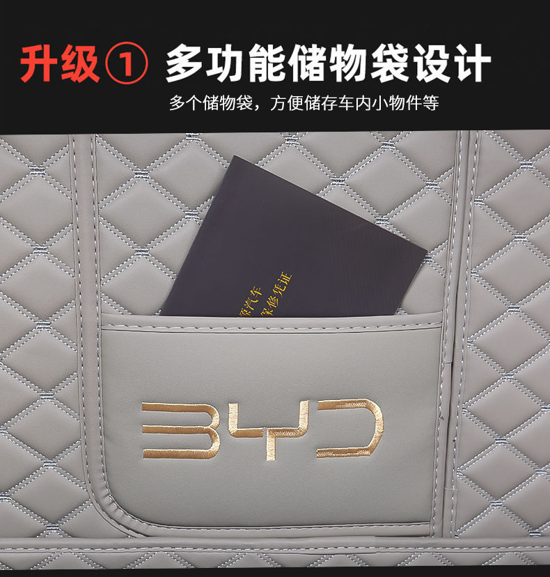 Applicable to BYD Seal 06dmi Trunk Mat Surrounding 24 Seal 06 Trunk Mat Car Interior Decoration Supplies