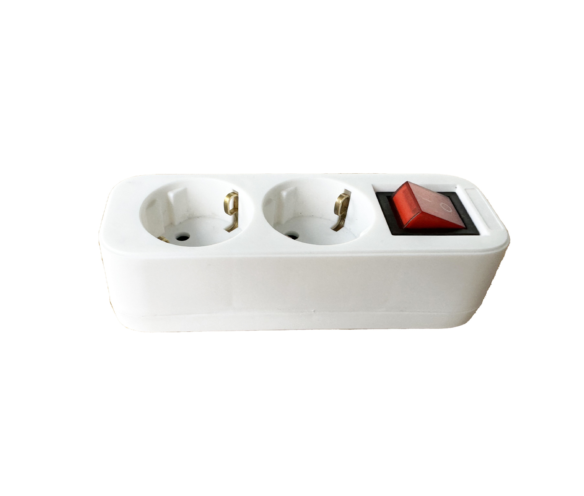 Cross-border Supply German-style With Master Control Switch, DS-02S Multi-port German Standard 16A High Current Power_voghion.com