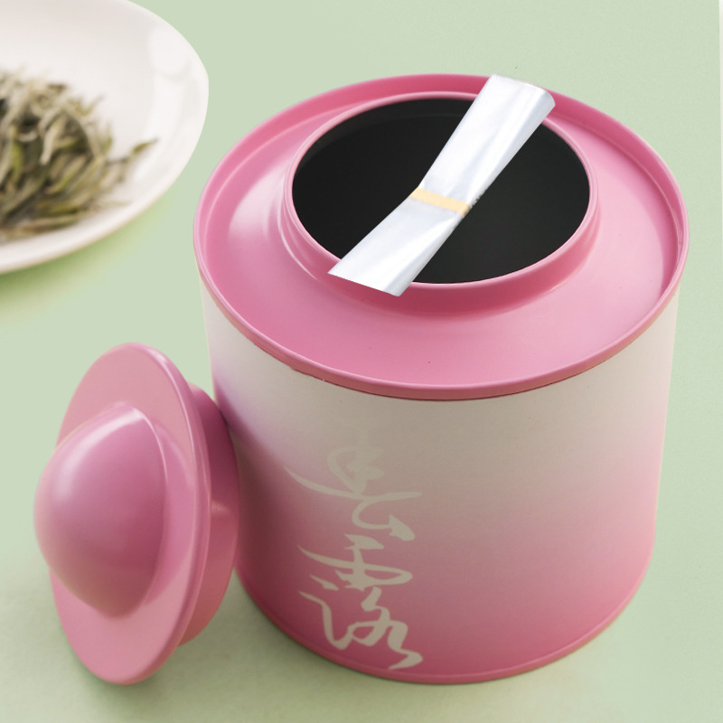 厂家直供茶叶罐密封罐红茶绿茶龙井茶叶包装盒创意便携茶叶罐铁盒