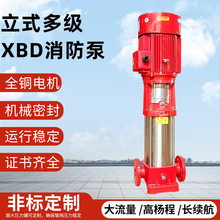立式多级XBD消防泵水泵全套室外全铜消火栓喷淋成套增压稳压设备