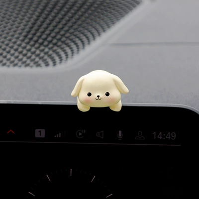 Console Screen Car Interior – Car ornaments - puppy-glue-included