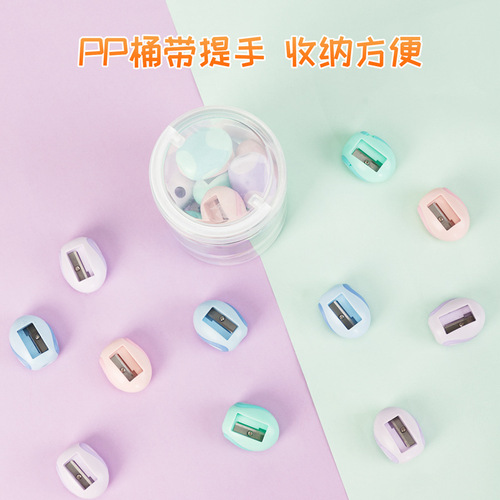 Deli new product 0588 pencil sharpener, Deli pencil sharpener, pencil sharpener, Deli pencil sharpener, good feel, mini and cute