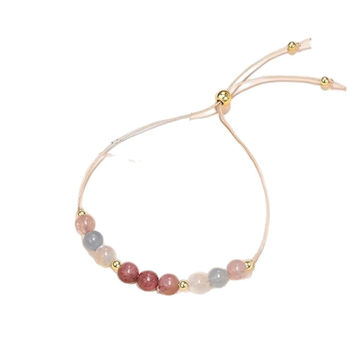  Organic adjustable bracelet with beads, cards, Amazon, Birthday gift