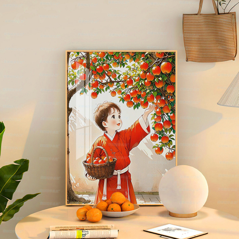 [Algodón importado] Mona Lisa Real Crucifixion Ruyi niño hecho a mano Ruyi Ruyi image 1
