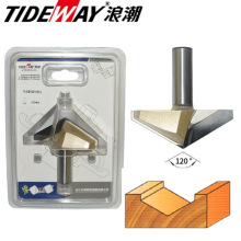 浪潮工业级120°V型刀中档高档三维3D雕刻刀倒边刀密度板数控刀具