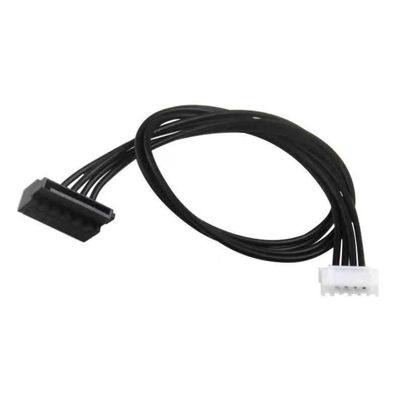Suitable for Tsinghua Tongfang Acer Small 6pin to SATA Power Cord One-to-two Motherboard 6pin Hard Drive Transfer Power Supply