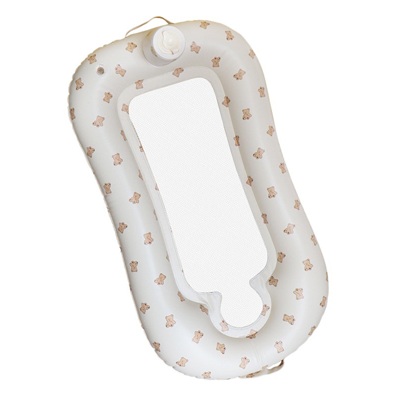 Cama de bebé inflable colchón portátil cama BB cama media madre con bebé cambiante mano cojín inflable cojín de baño de bebé cojín inflable