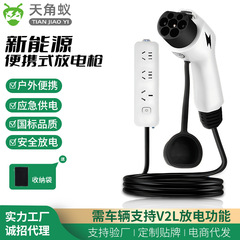 新エネルギー放電銃電気自動車屋外キャンプ携帯型v 2l電気器具4.kwハイパワー汎用型