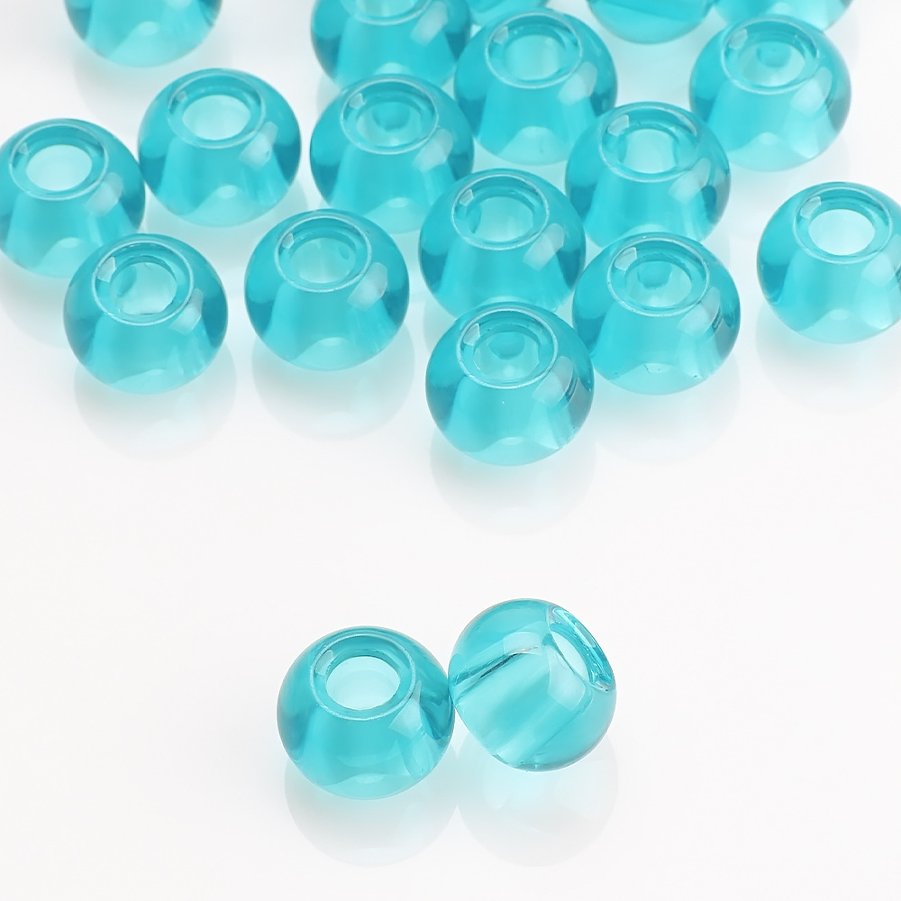 20 PCS/Package 10 * 14mm Hole 6~9.9mm Glass Round Beads display picture 9