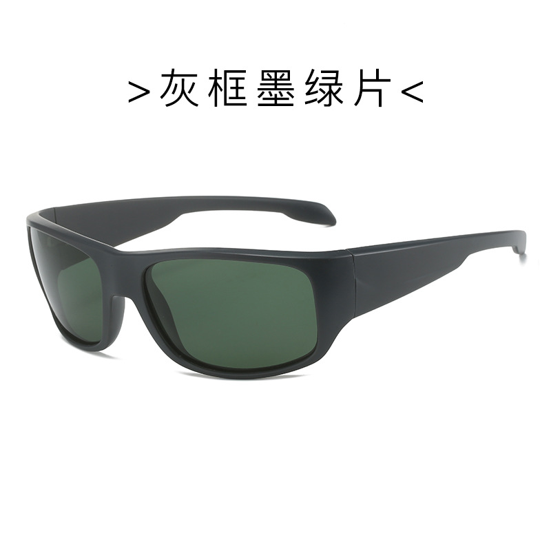 Las nuevas gafas de sol de ciclismo para deportes al aire libre de la fábrica de Ouguang, gafas de sol transfronterizas europeas y americanas, espejo de conducción de marco completo al por mayor