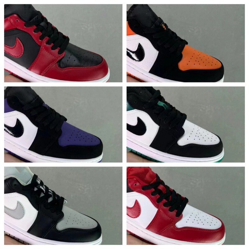 Putian Shoes Pure Original Aj1 Jordan First Generation Mid-Top Classic Basketball Shoes Men's and Women's Casual Sports Shoes Couple Shoes Sneakers