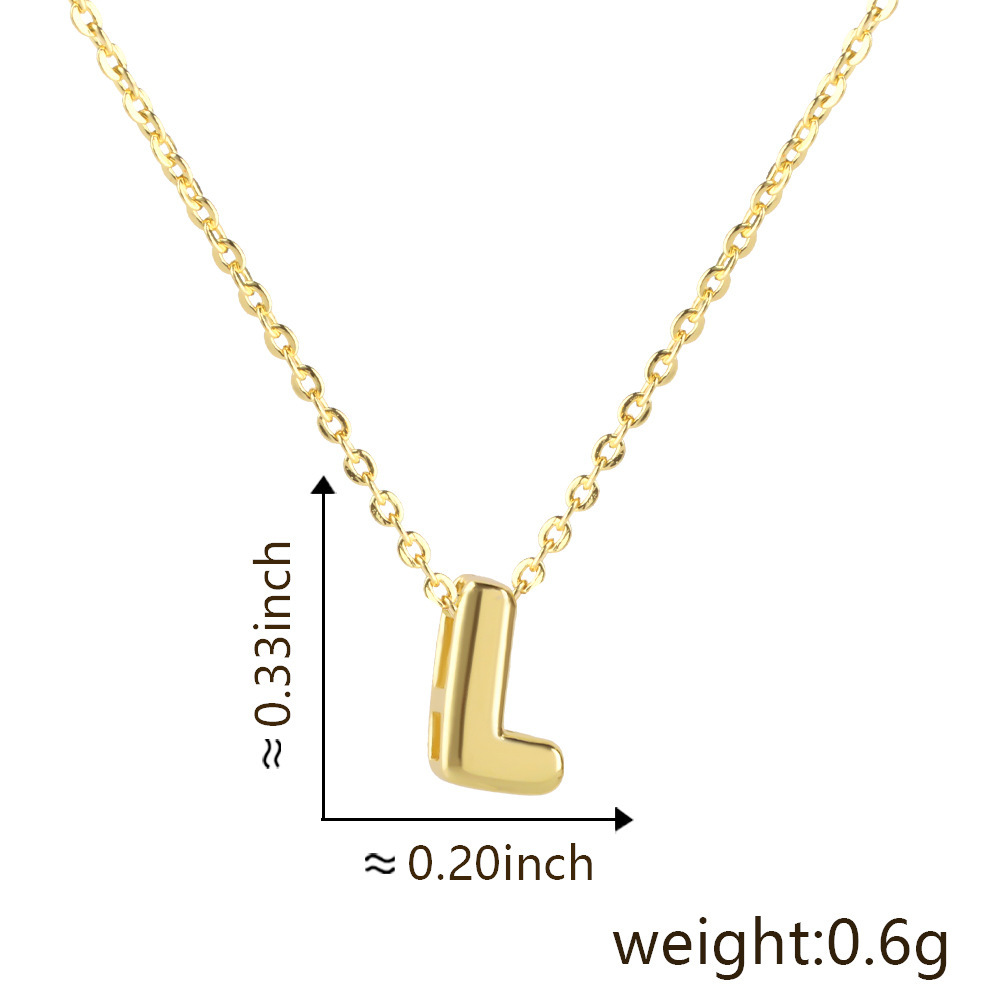 2g Weight Pendant Jewelry Making Type 5.5*8.4mm Jewelry Making Size DIY Jewelry Accessories Classification 1 Piece Quantity Copper Material Letter Pattern All Seasons Season Polished Finish Plating Design Simple Style, Classic Style Style 1 Piece 5.5*8.4mm Copper Letter Polished Pendant DIY Jewelry Accessories 14