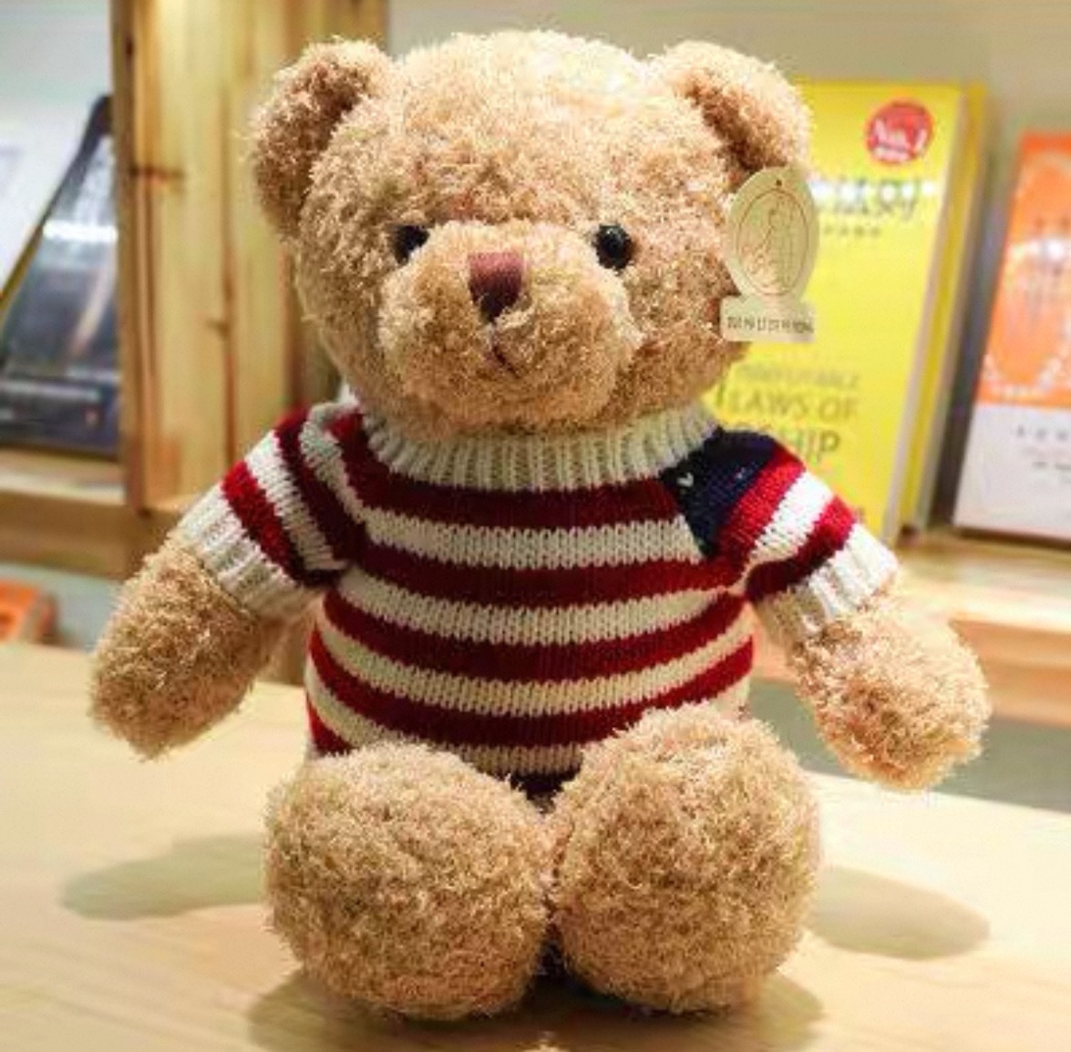 Muñeca peluche 8" máquina garras, regalo lanzamiento boda