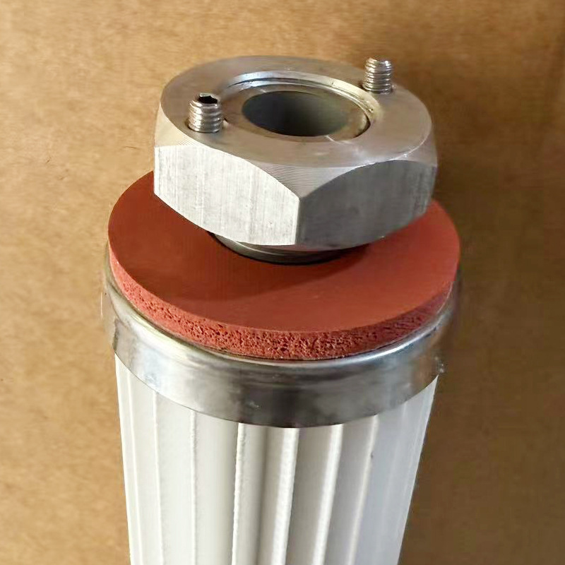 螺纹除尘滤芯滤筒工业钢厂折过滤器叠PTFE覆膜空气粉尘阻燃滤芯|undefined