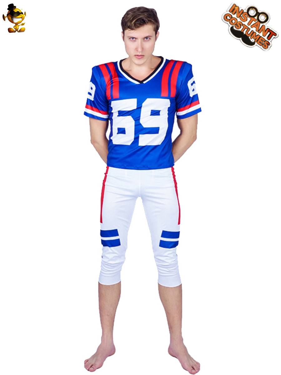 Los hombres grandes Jersey desgaste de negocios etapa desgaste rendimiento traje Halloween Masquerade Cosplay partido suerte