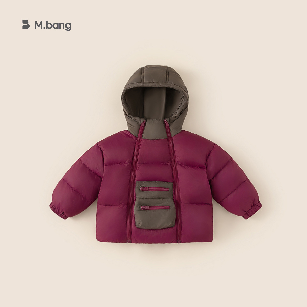 Youbao ropa infantil ropa de niños 90 chaqueta de pluma blanca de invierno casual para niños nuevos chaquetas de invierno encapuchadas