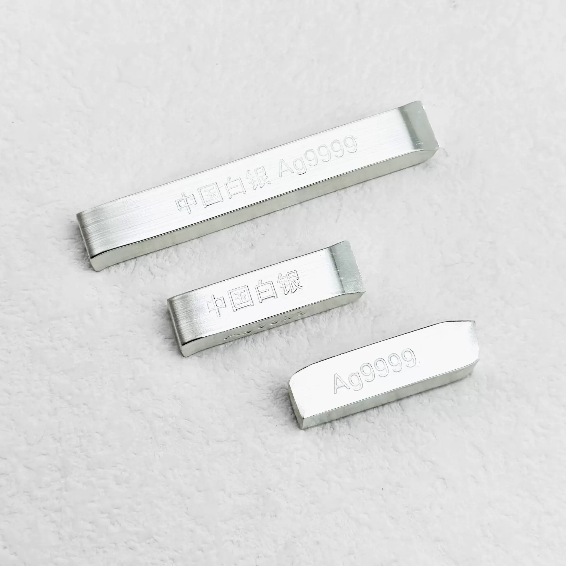 Ag999银条银材料投资理财产品银条一号板银板纯银投资收藏银砖