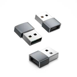 TYPE-C转USB2. 0转接头USB公头转TYPE-C母头手机转接头连接器批发