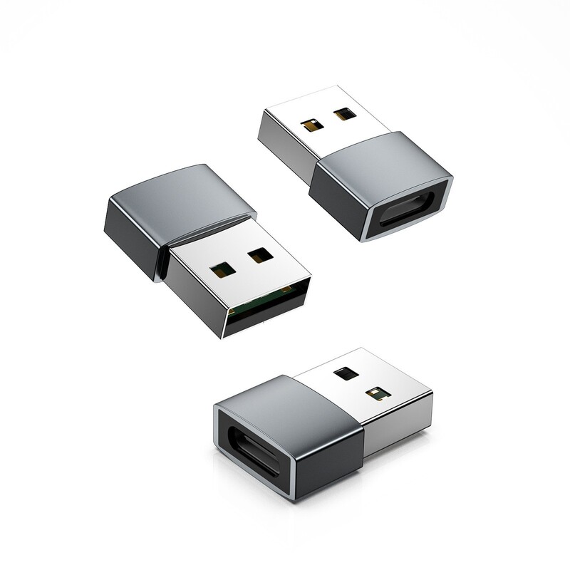 Type-C to Usb2 0 Adapter USB Male to Type-C Female Mobile Phone Adapter Connector Wholesale