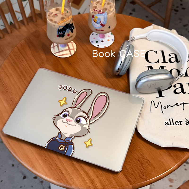 Macbookair Protective Case Judy Nick Anti-Fall Thin and Light Computer Case Anti-Collision Apple Laptop Protective Case