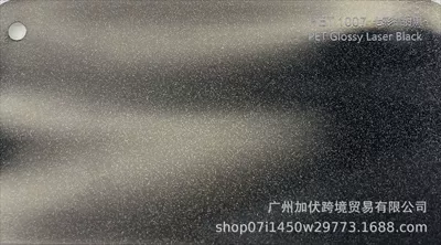 Matte Iridescent – Auto Color Change Film - colorful-laser-black-pvc152165mroll