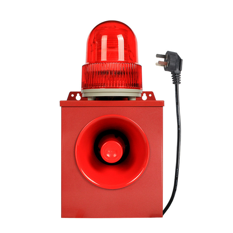 爆閃長亮220v音光警報器30wブザー485トリガ工業級警報本体YX02K|undefined