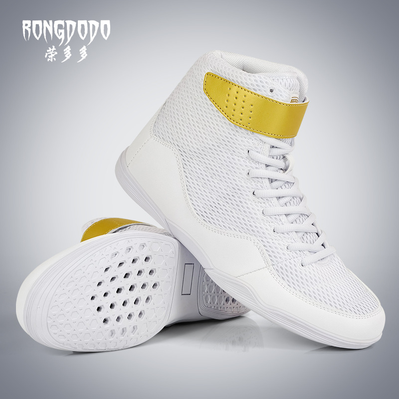 Sand Boxing Shoes Fighting Training Wrestling Martial Arts Fitness Sports Fighting Shoes Men and Women High Top Shock-Absorbing Wrestling Shoes Sand Boxing Shoes Fighting Training Wrestling Martial Arts Fitness Sports Fighting Shoes Men and Women High Top Shock-Absorbing Wrestling Shoes