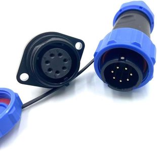 Anschlussstecker Luftfahrtstecker Sp21 7 Polig, Lötfreier 2
