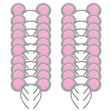 元旦晚会跨境动物发箍新款可爱卡通小老鼠演出头饰儿童鼠耳朵发卡