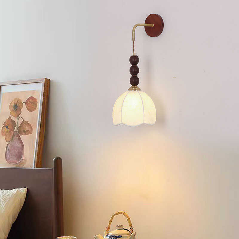 Lámparas pequeñas Meing estilo francés candelabro lights campos petrolíferos pastoral lámpara de cabecera mesa de comedor bar crema cabecera sur