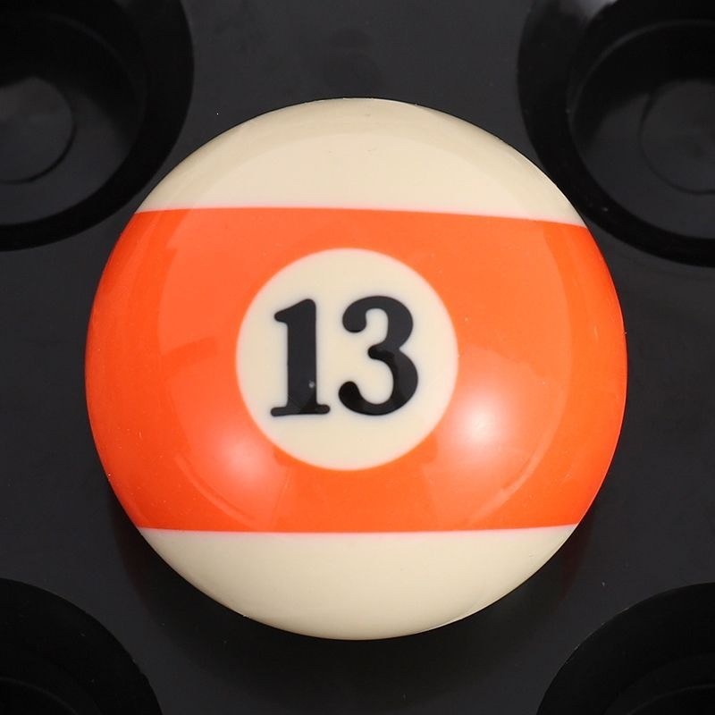 A high-quality A-level ordinary middle eight table ball (5.7CM) - No. 13