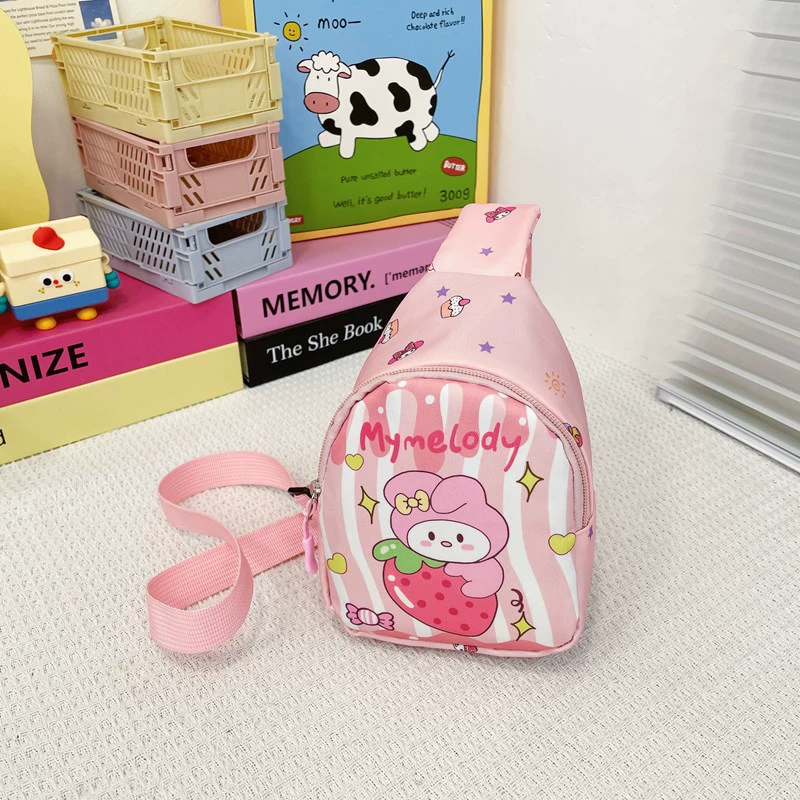 Мультяшная трендовая сумка через плечо для мужчин и женщин для отдыха, милый легкий плечевой мешок
