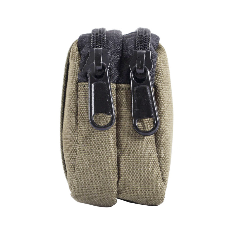 Mini bolso de cintura impermeable deportivo de nailon a la moda, ventilador militar táctico de camuflaje para acampar al aire libre con bolsa colgante todoterreno