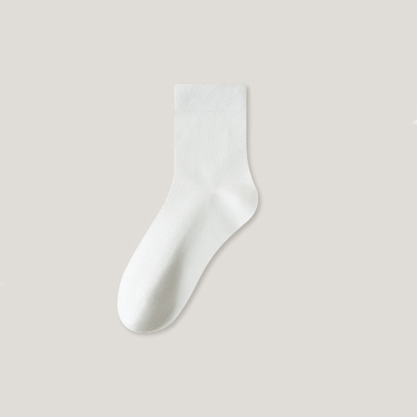 Women's Pure Cotton Mid-Calf Seamless Maternity Socks, Thin Spring/Summer Style, Slouch Socks, Long Socks, Wholesale Zhuji Socks