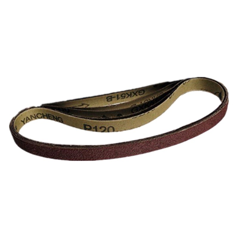 En existencia Mitsubishi GXK51-B Correa abrasiva 457X13 anillo de corindón marrón Correa abrasiva Comercio exterior Correa abrasiva ventas directas de la fábrica