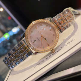 浪家小三针康柏系列女款石英手表心月女表批发