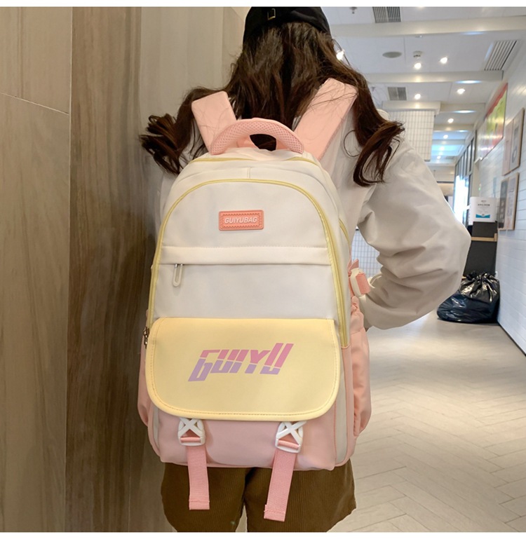 Sacs à dos pour enfants, grande capacité, nouveau style, style universitaire, pour étudiants, loisirs, cartable, mode, voyage, collège, lycée_voghion.com