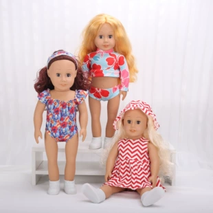Кукла 18 дюймов American Girl из ПВХ переодевание