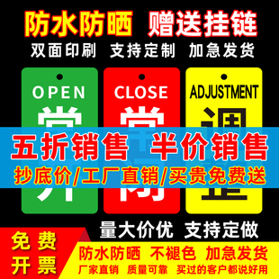 Normally Open and Normally Closed Signage Fire Water Pump Room Signage Acrylic Open and Close Switch Status Signage Acceptance Mark