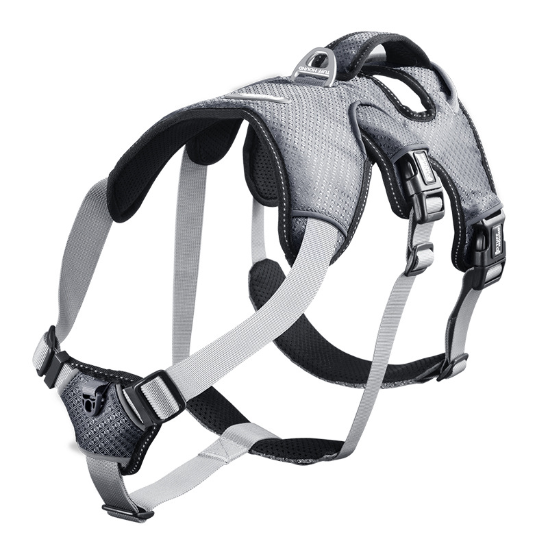 TUFFHOUND狗胸背帶牽引繩中型大型犬寵物狗鏈遛狗繩寵物用品