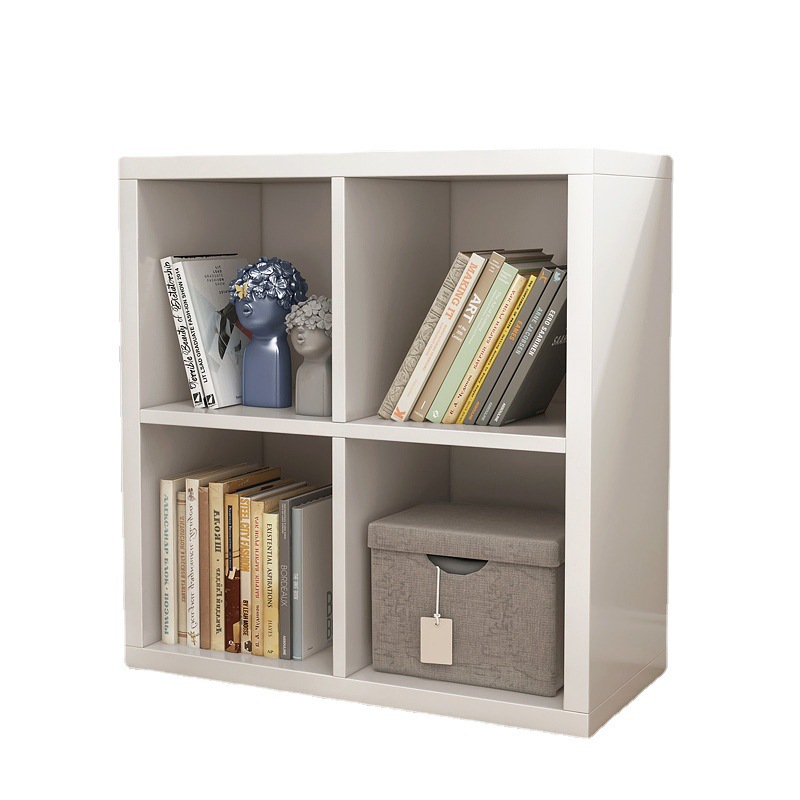 Simple estantería piso corto estantería pequeña sala de estar estante de almacenamiento dormitorio armario de almacenamiento gabinete de almacenamiento de la ventana de la Bahía