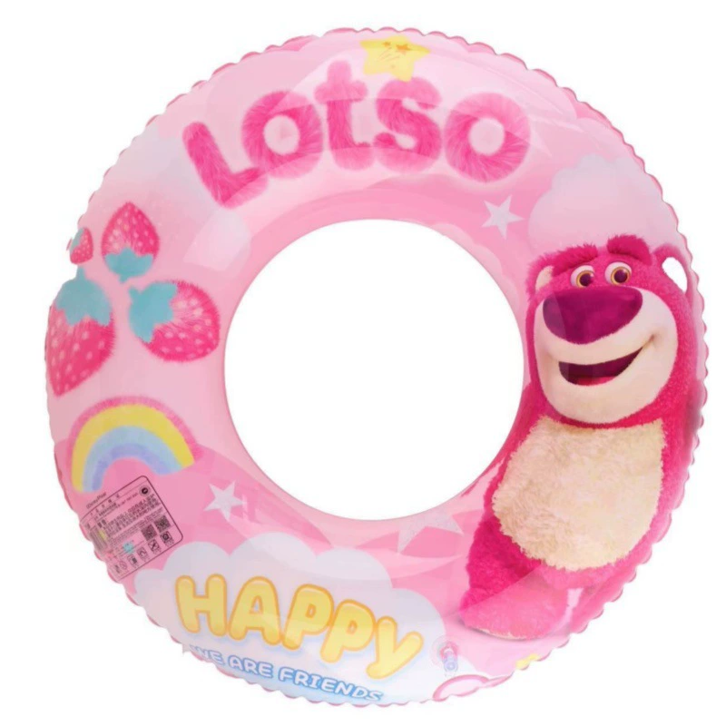 Cartoon inflatable swimming ring, Spiderman, increased thickness
