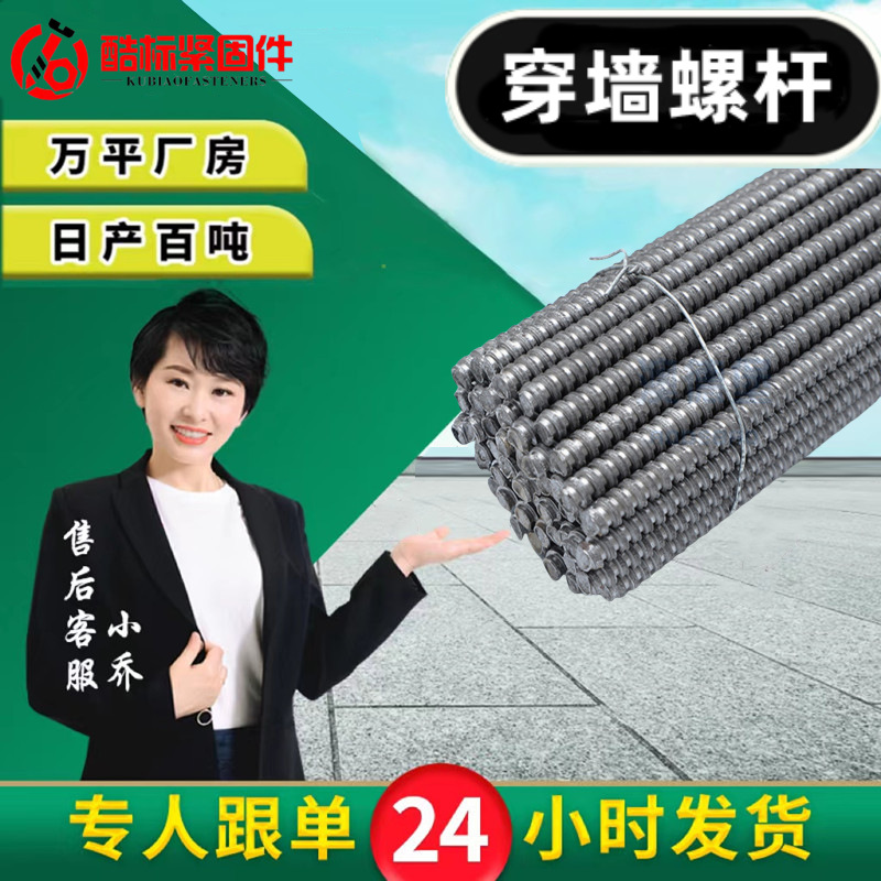 Los fabricantes de varillas de alambre de pared suministran tornillos de pared de construcción m12m14m16