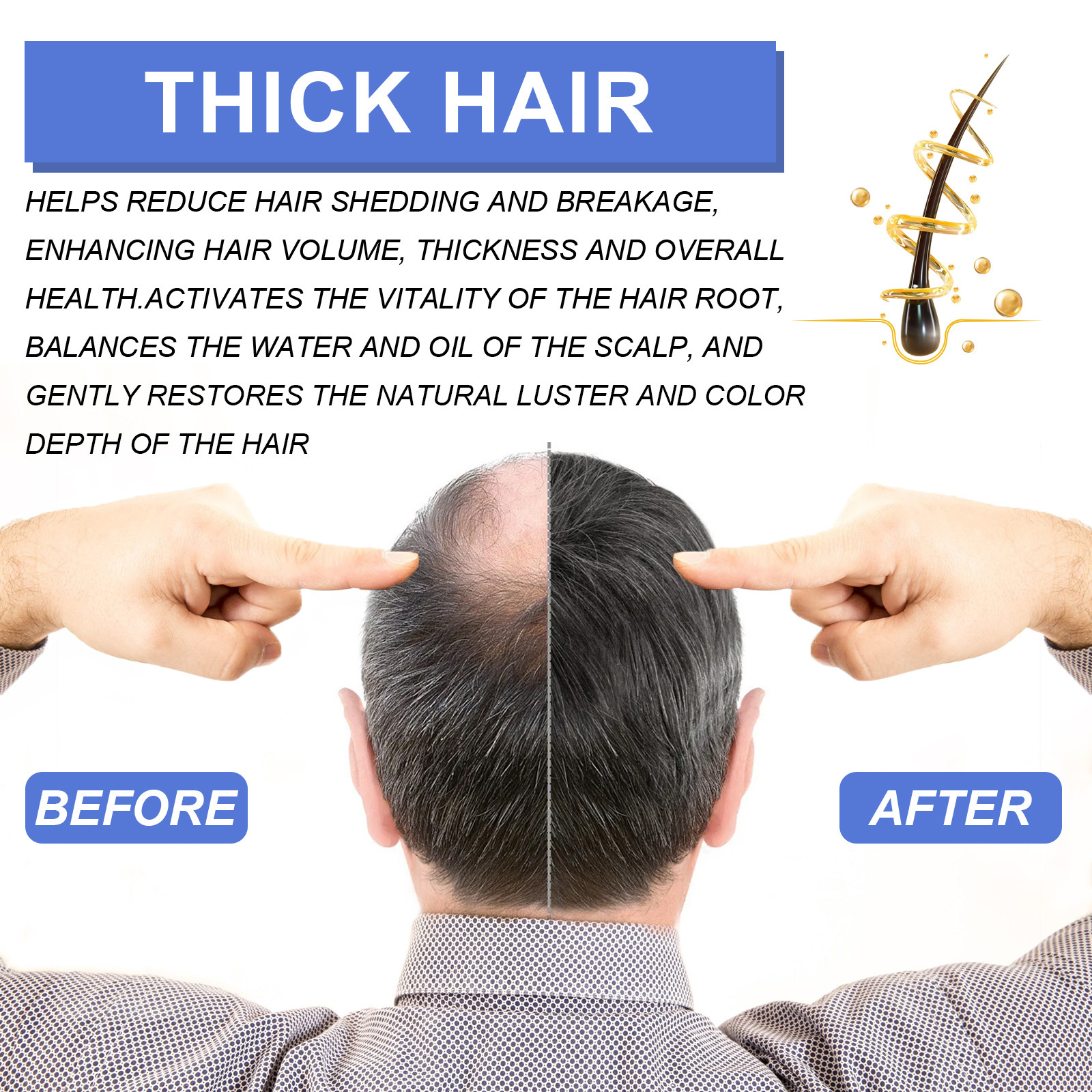 αφρός OUHOE Ανδρική μους Βαθύς Καθαρισμός Επανορθωτική Σύσφιξη Θυλακίων Ρίζας και Ενυδατική Περιποίηση Πυκνών Μαλλιών_voghion.com