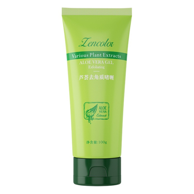Aloe Exfoliating Facial Deep Cleansing Scrub Gentle Exfoliating Gel