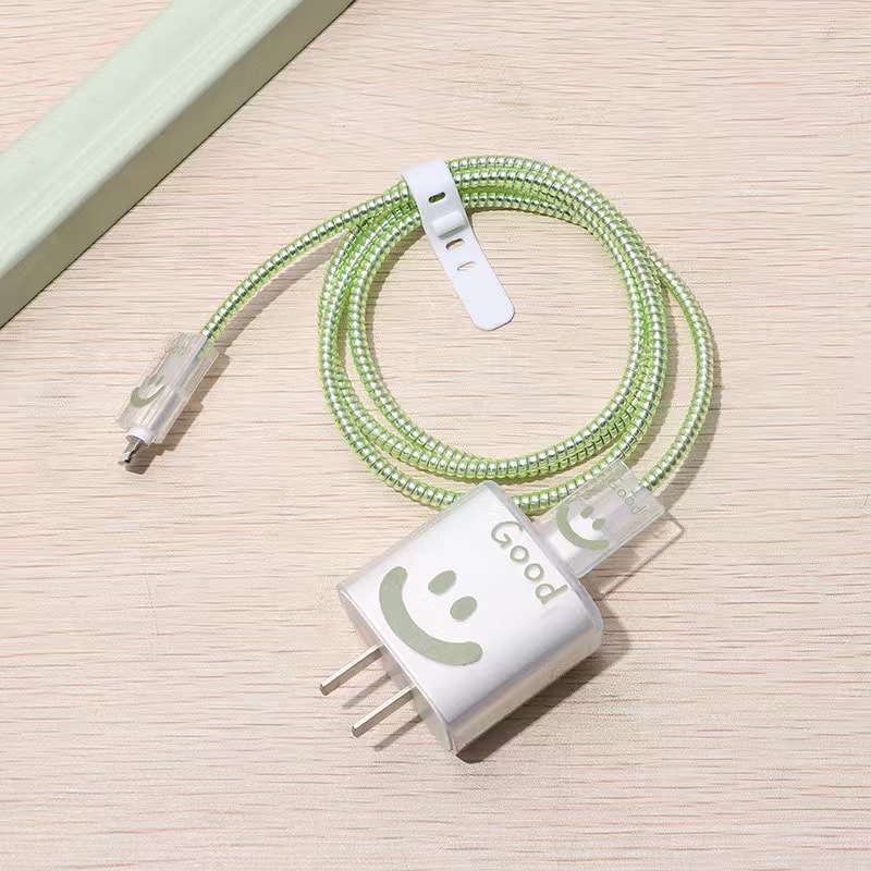 Aplicable a Apple 14 Cable Cover iPhone 13 Cargador Head 12 Promax Winding Cable Cover iPad